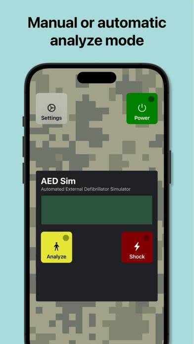 AED Sim Capture d'écran de l'application #2