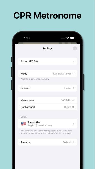 AED Sim App-Screenshot #3