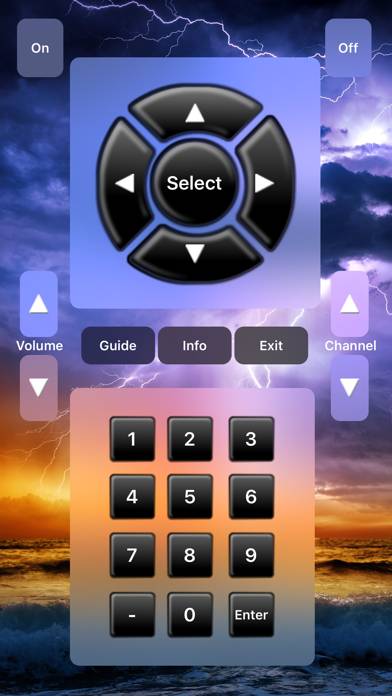 TouchControl Universal Remote Captura de pantalla de la aplicación #1