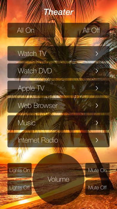 TouchControl Universal Remote Captura de pantalla de la aplicación #2