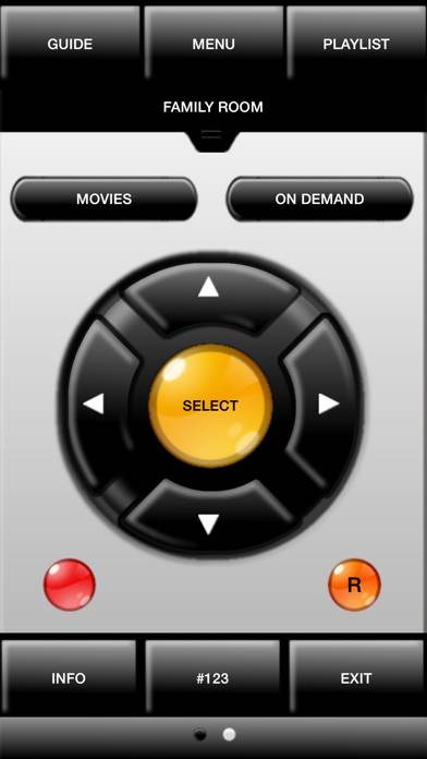 TouchControl Universal Remote Captura de pantalla de la aplicación #3