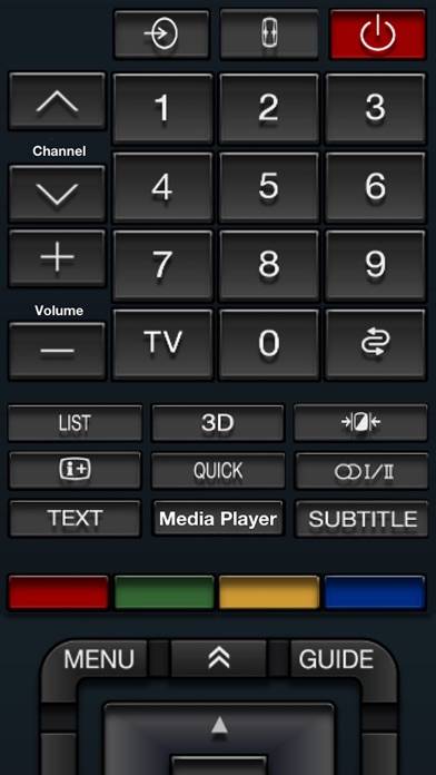 TouchControl Universal Remote Captura de pantalla de la aplicación #5