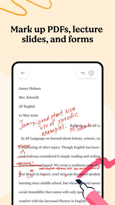 Notability: Notes, PDF immagine dello schermo #3