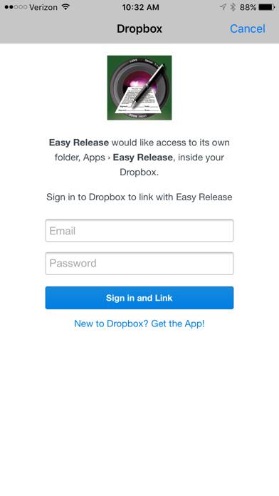 Easy Release Captura de pantalla de la aplicación #5