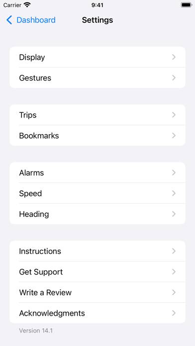 Dashometer App-Screenshot #6