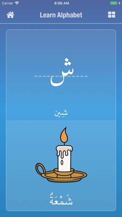 Arabic Alphabet App skärmdump #3