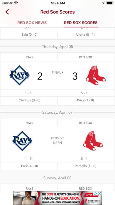 Boston.com App screenshot