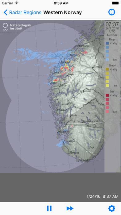 Nordic Radar Capture d'écran de l'application #2