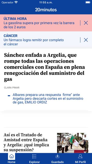 20minutos Noticias App screenshot #1