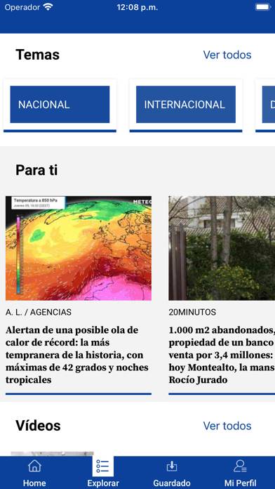 20minutos Noticias App screenshot #3