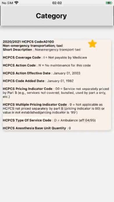 Hcpcs App screenshot