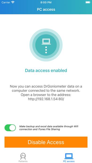 DrGoniometer App-Screenshot #5