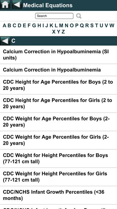 EBMcalc Endocrine Schermata dell'app