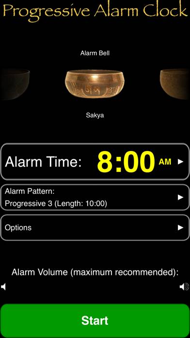 Progressive Alarm Clock App screenshot #1