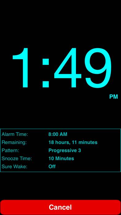 Progressive Alarm Clock screenshot #2