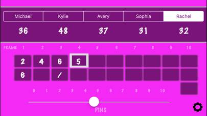 Bowling Score Calculator Скриншот приложения #1