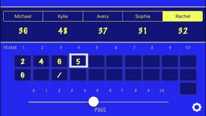Bowling Score Calculator Скриншот приложения #3