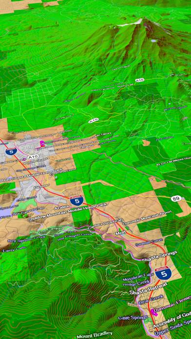 Scenic Map Western USA App-Screenshot #4