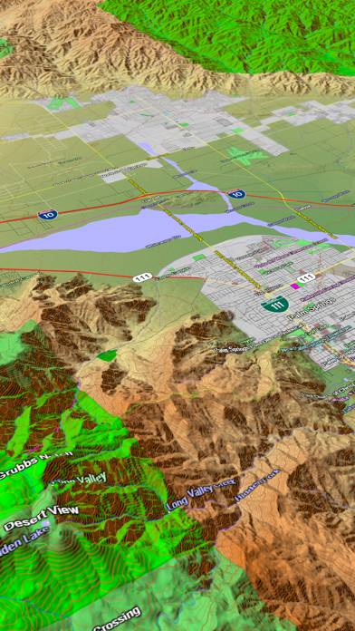 Scenic Map Western USA App-Screenshot #5
