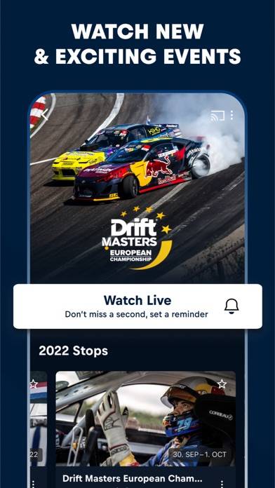 Red Bull TV: Watch Live Events Schermata dell'app #4