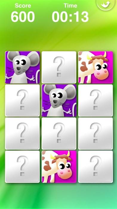 Animals' Matching for Kids game screenshot