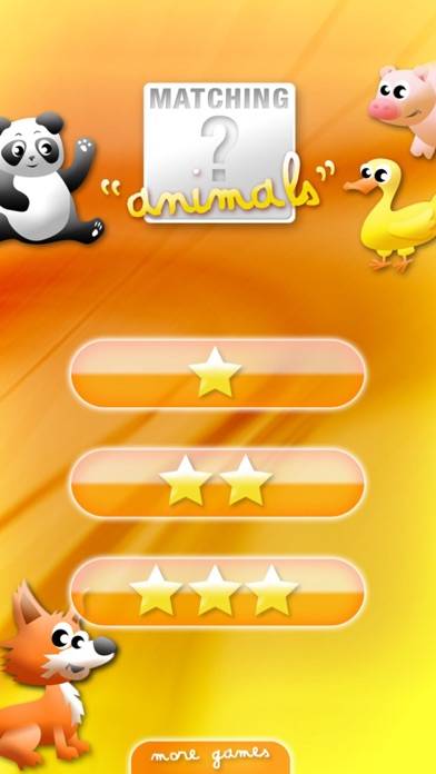 Animals' Matching for Kids game screenshot