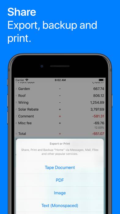 Digits Tape Calculator Schermata dell'app #5