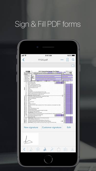 PDF Reader Pro Edition Captura de pantalla de la aplicación #1