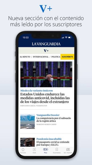 La Vanguardia Captura de pantalla de la aplicación #3