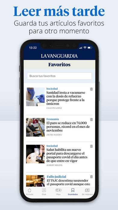 La Vanguardia Captura de pantalla de la aplicación #5