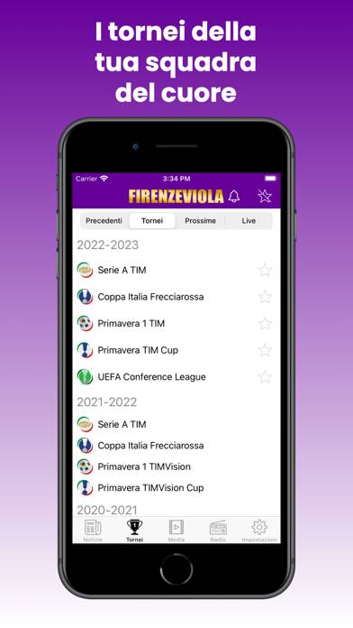 FirenzeViola.it Schermata dell'app #2