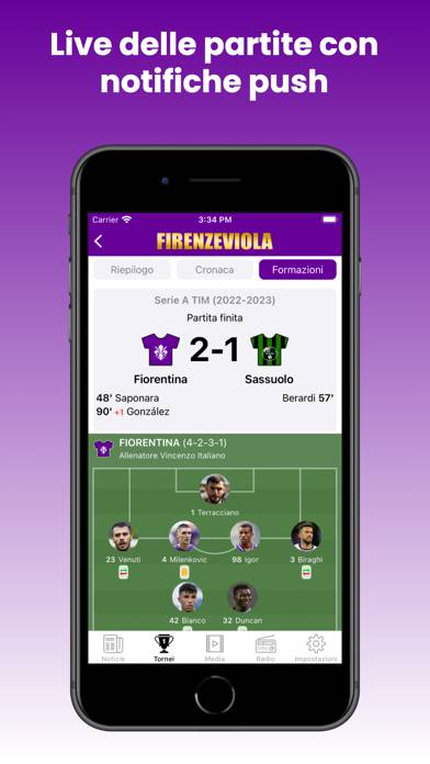 FirenzeViola.it App screenshot #4