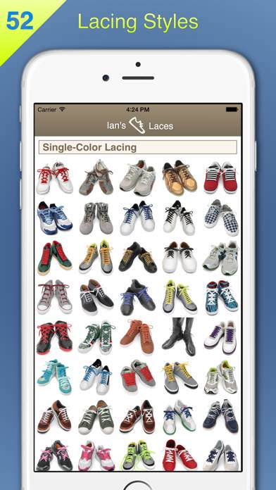 Ian's Laces App screenshot #1