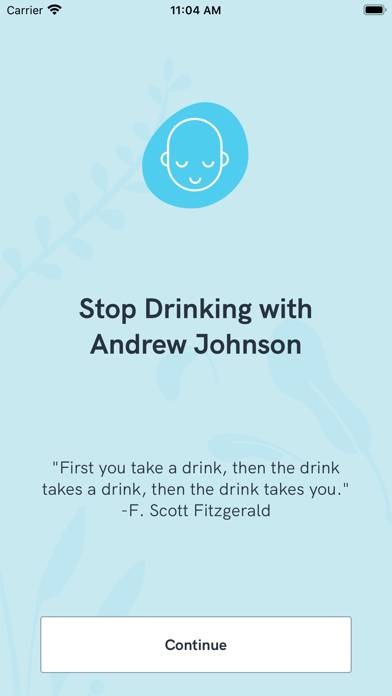 Stop Drinking with AJ App screenshot #1