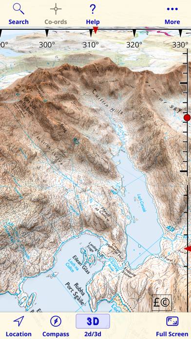 UK Map Schermata dell'app