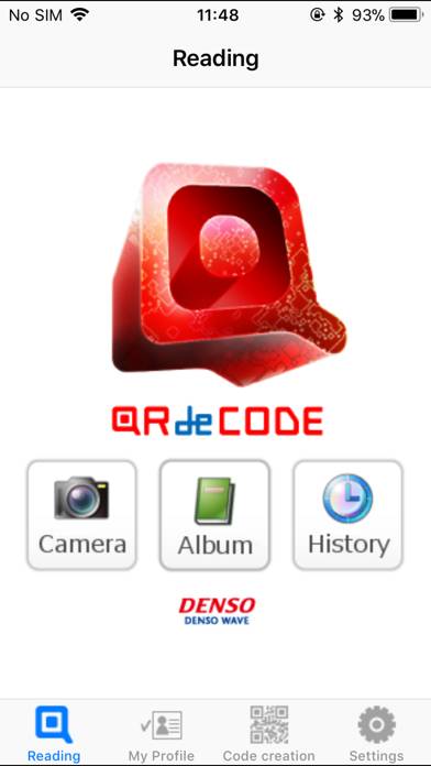 QRdeCODE App screenshot #1