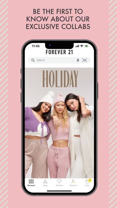 Forever 21 App screenshot