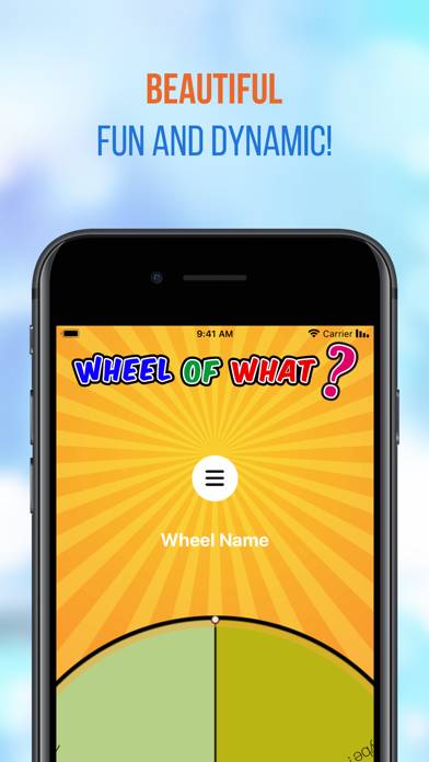 Wheel of What? Pro Decisions App screenshot #1