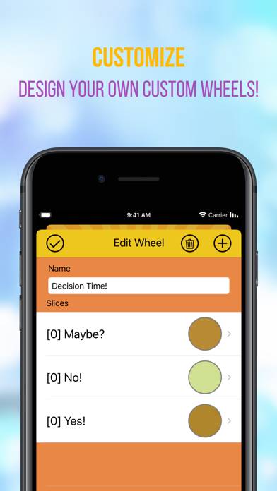 Wheel of What? Pro Decisions App screenshot #2