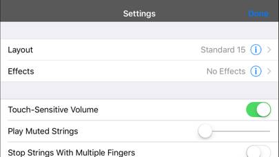 Autoharp App skärmdump