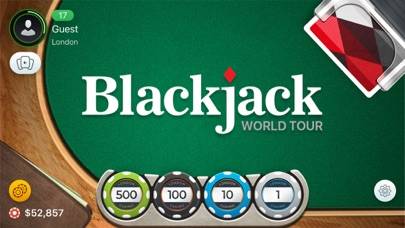Blackjack Capture d'écran de l'application #1