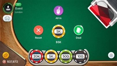 Blackjack App skärmdump #5