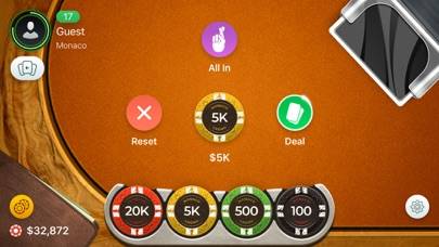 Blackjack App skärmdump #6