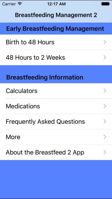 Breastfeeding Management 2 App screenshot #1