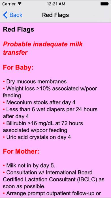 Breastfeeding Management 2 App screenshot #2