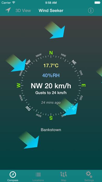 Wind Seeker Captura de pantalla de la aplicación #1