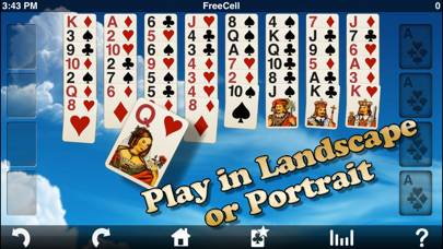 Eric's FreeCell Solitaire Pack App-Screenshot #1