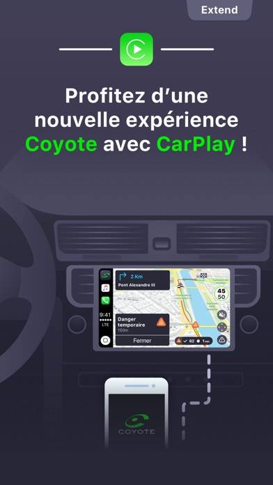Coyote: Navigation GPS & radar Capture d'écran de l'application #6