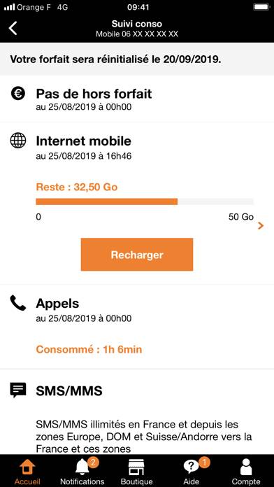 Orange et moi France App screenshot #2