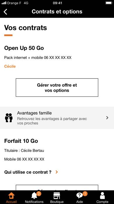 Orange et moi France App screenshot #4